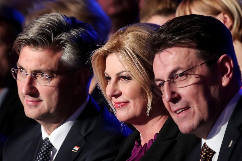 Andrej Plenković, Kolinda Grabar Kitarović, Luka Burilović