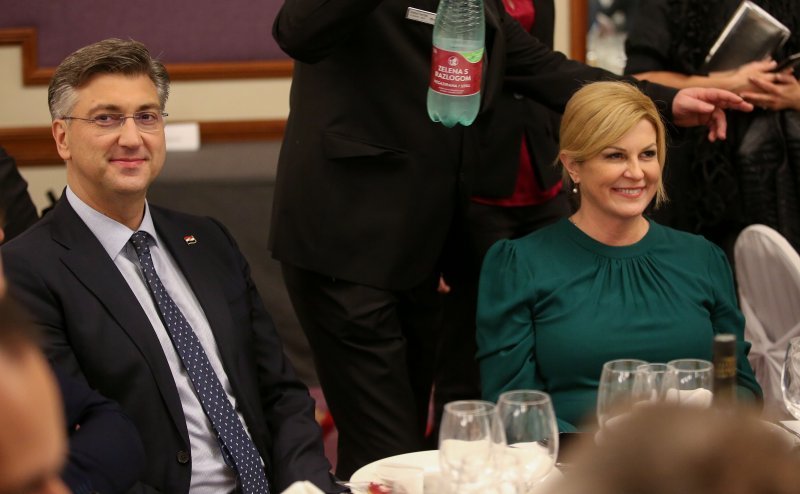 Na Sinjsku noć stigli premijer Plenković i predsjednica Kolinda Grabar Kitarović