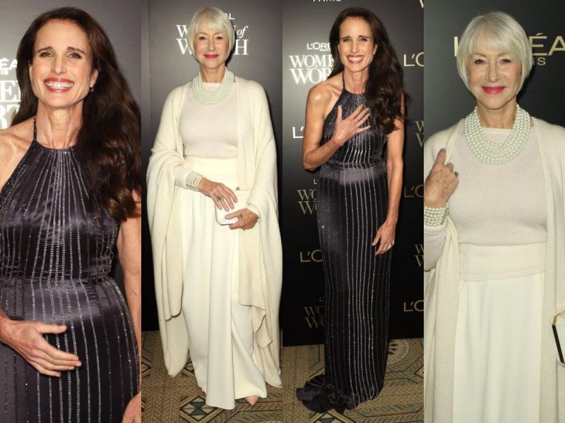 Helen Mirren i Andie MacDowell