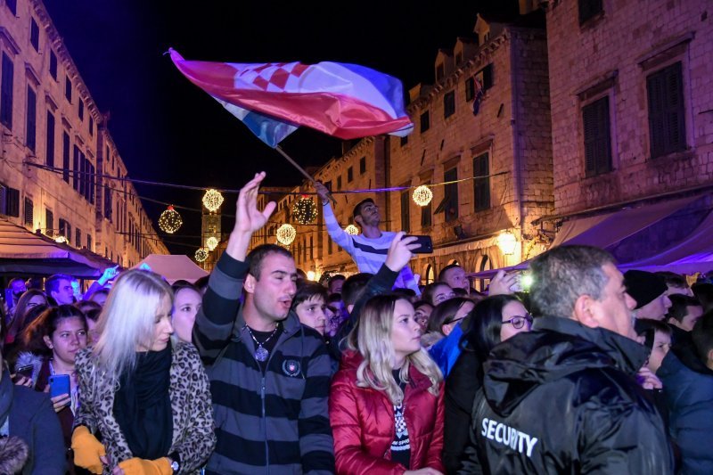 Koncert Marka Perkovića Thompsona na Stradunu povodom Dana branitelja