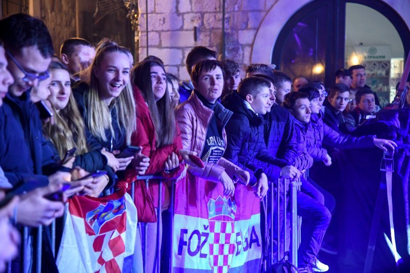 Koncert Marka Perkovića Thompsona na Stradunu povodom Dana branitelja