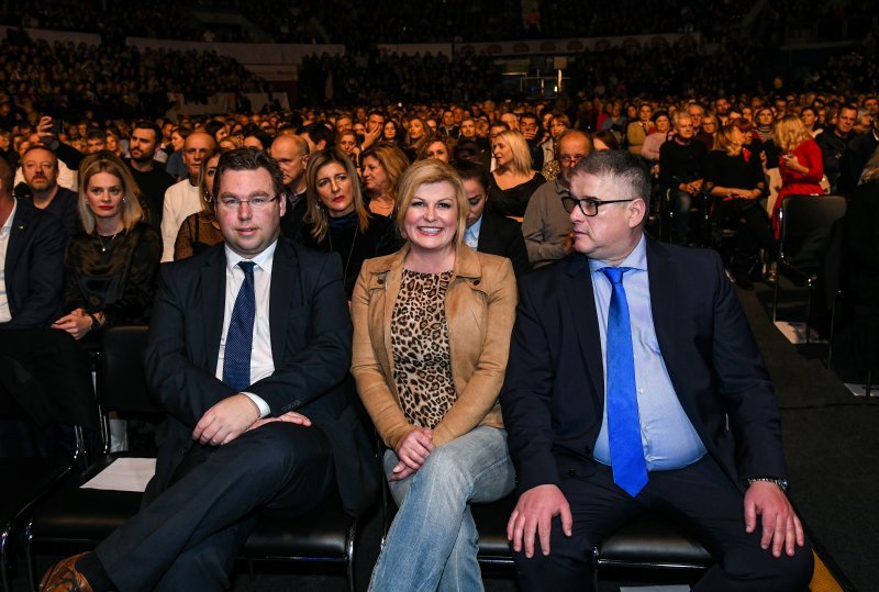 Marko Pavić, Kolinda Grabar Kitarović i Zvonimir Sunara