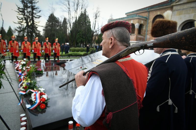 Mirogoj: Obilježavanje 20. obljetnice smrti Franje Tuđmana