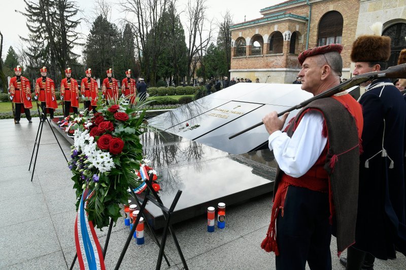 Mirogoj: Obilježavanje 20. obljetnice smrti Franje Tuđmana