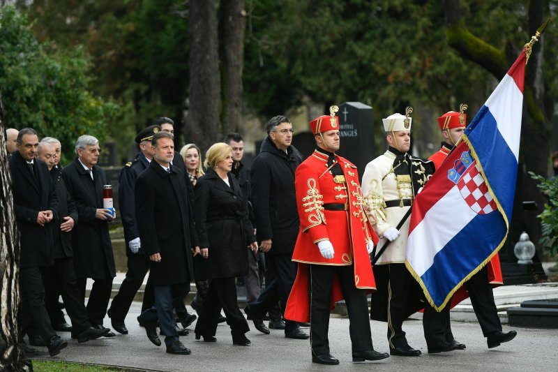 Mirogoj: Obilježavanje 20. obljetnice smrti Franje Tuđmana