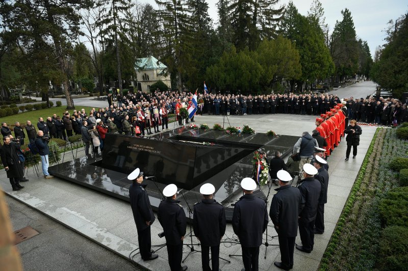 Mirogoj: Obilježavanje 20. obljetnice smrti Franje Tuđmana