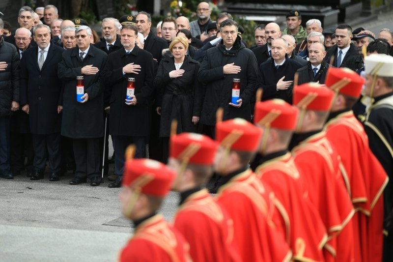 Mirogoj: Obilježavanje 20. obljetnice smrti Franje Tuđmana