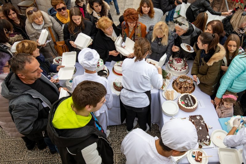 Humanitarna manifestacija Torta party u organizaciji Turističke zajednice Dubrovnika