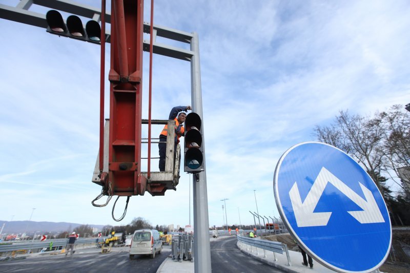 Završni radovi na rotoru Remetinec