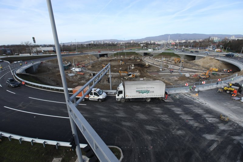 Završni radovi na rotoru Remetinec