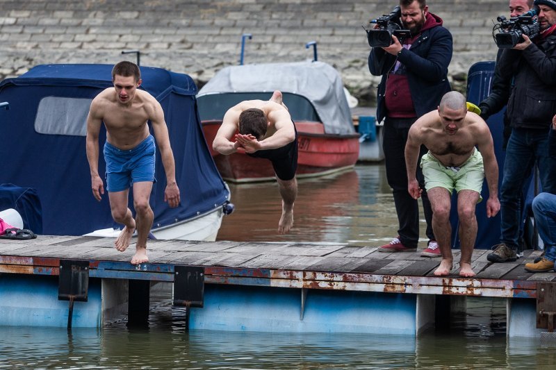 Kupanje u Dravi za Silvestrovo