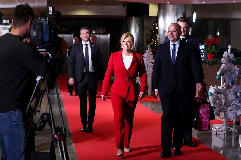 Kolinda Grabar Kitarović stigla na sučeljavanje