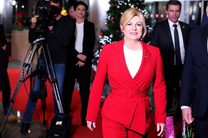 Kolinda Grabar Kitarović stigla na sučeljavanje