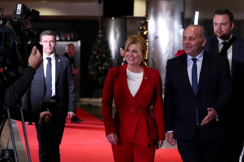 Kolinda Grabar Kitarović stigla na sučeljavanje