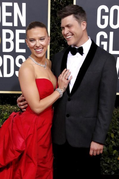 Scarlett Johansson i Colin Jost