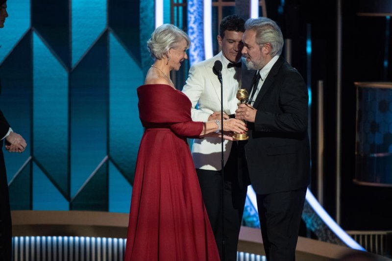 Sam Mendes, Helen Mirren i Antonio Banderas