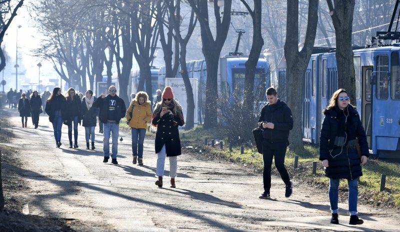 Zagreb pod opasom zbog europske kreme, gužve u prometu