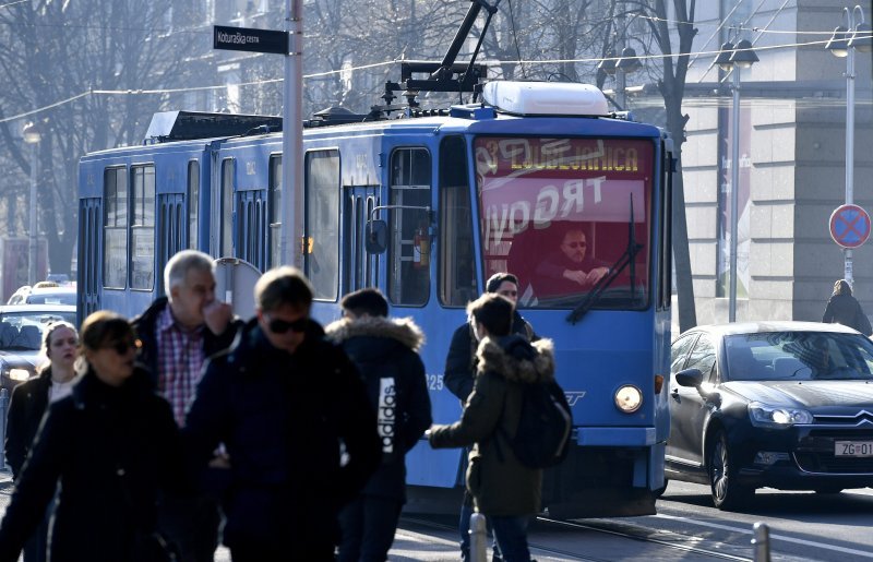 Zagreb pod opasom zbog europske kreme, gužve u prometu