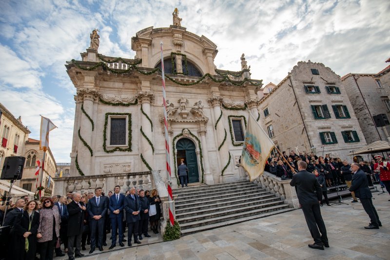 Dubrovnik: Svečano otvorena 1048. Festa svetog Vlaha, zaštitnika grada