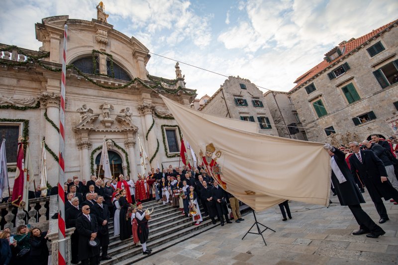 Dubrovnik: Svečano otvorena 1048. Festa svetog Vlaha, zaštitnika grada