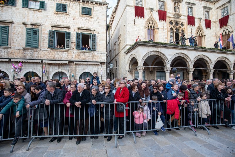 Dubrovnik: Svečano otvorena 1048. Festa svetog Vlaha, zaštitnika grada