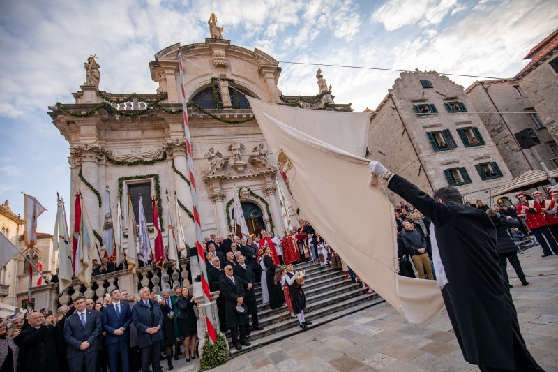 Dubrovnik: Svečano otvorena 1048. Festa svetog Vlaha, zaštitnika grada