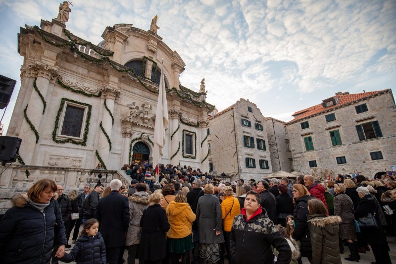 Dubrovnik: Svečano otvorena 1048. Festa svetog Vlaha, zaštitnika grada