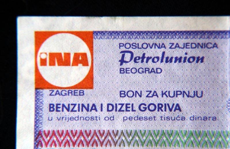 Bonovi za kupnju benzina i dizela