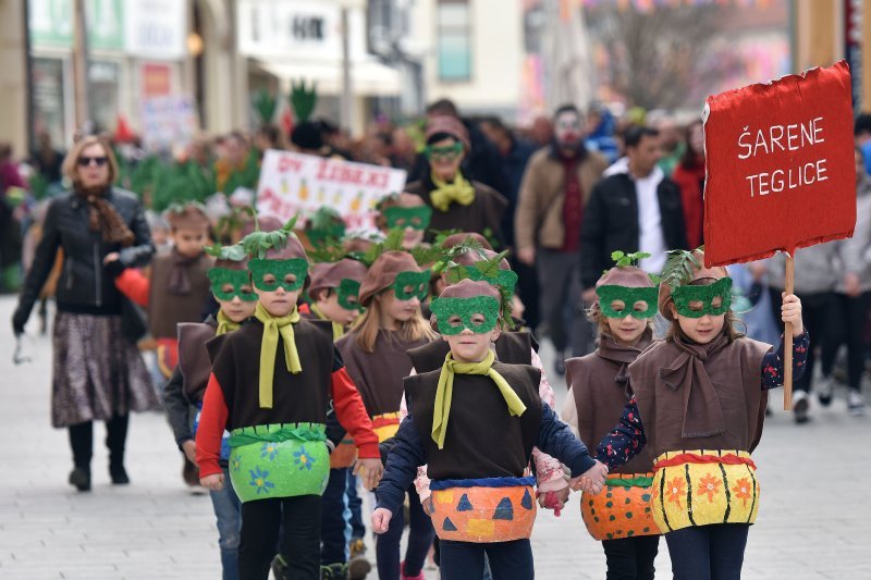 Čakovec: Dječjom povorkom započeo 56. Međimurski fašnik