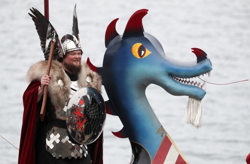 Vikinški festival Up Helly Aa u Lerwicku