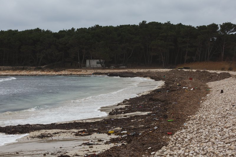 Plaža Sakarun u zimskom periodu