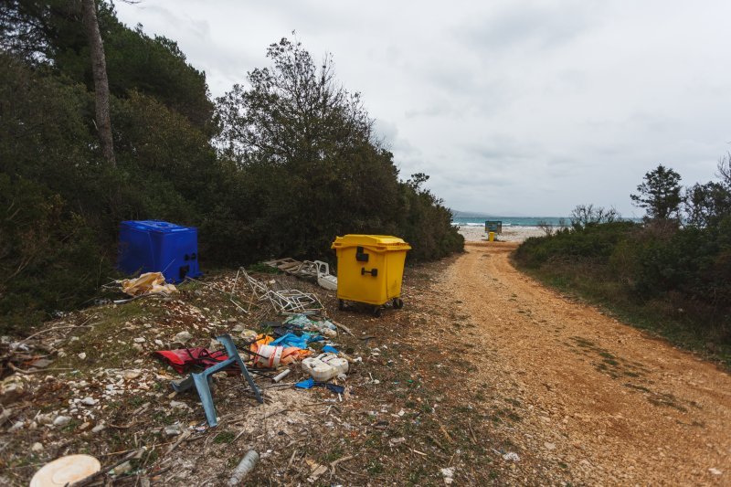 Plaža Sakarun u zimskom periodu