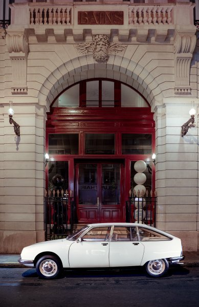 3 Citroën GS 'par Tristan Auer pour Les Bains'