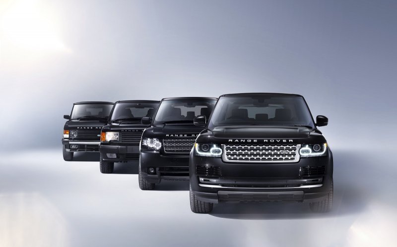 4 generacije Range Rovera (2012.)