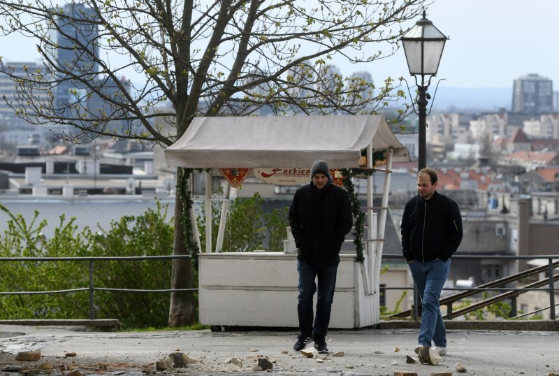 Zagreb: Oštećenja na Gornjem gradu nakon potresa