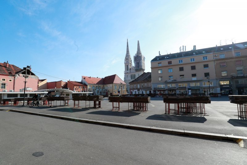 Tržnica Dolac zatvorena odlukom Kriznog stožera