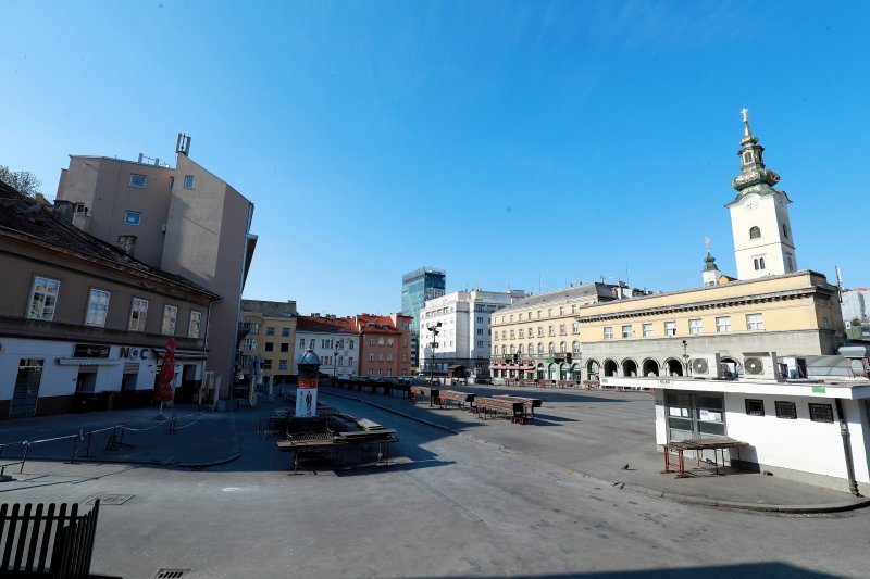 Tržnica Dolac zatvorena odlukom Kriznog stožera