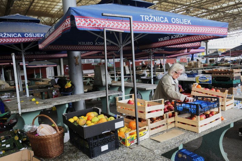 Zatvorena i osječka tržnica