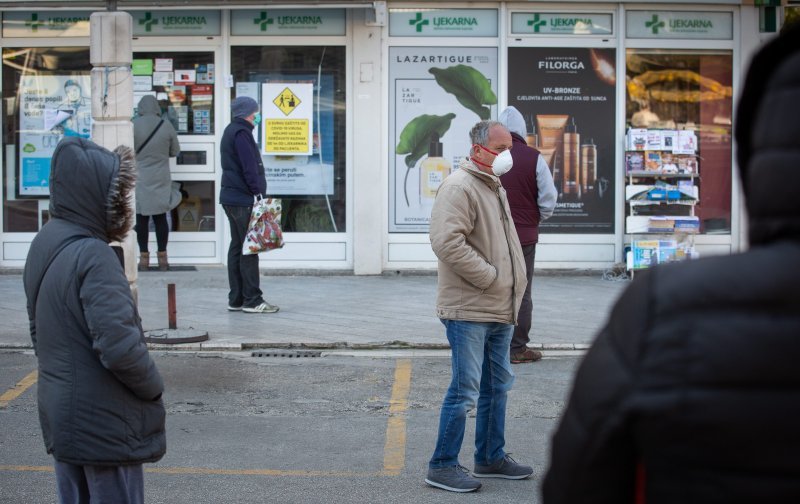 Zatvorena tržnica u Splitu