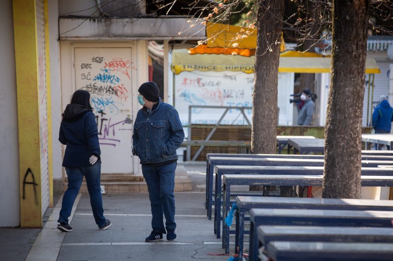 Zatvorena tržnica u Splitu