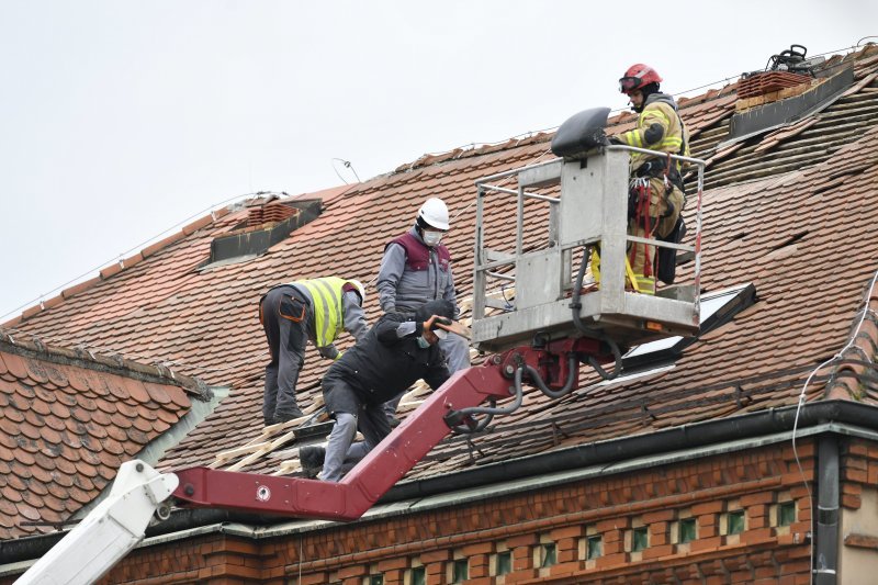 Zagreb - četvrti dan od razornog potresa