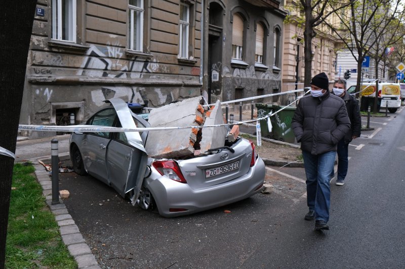 Zagreb - četvrti dan od razornog potresa