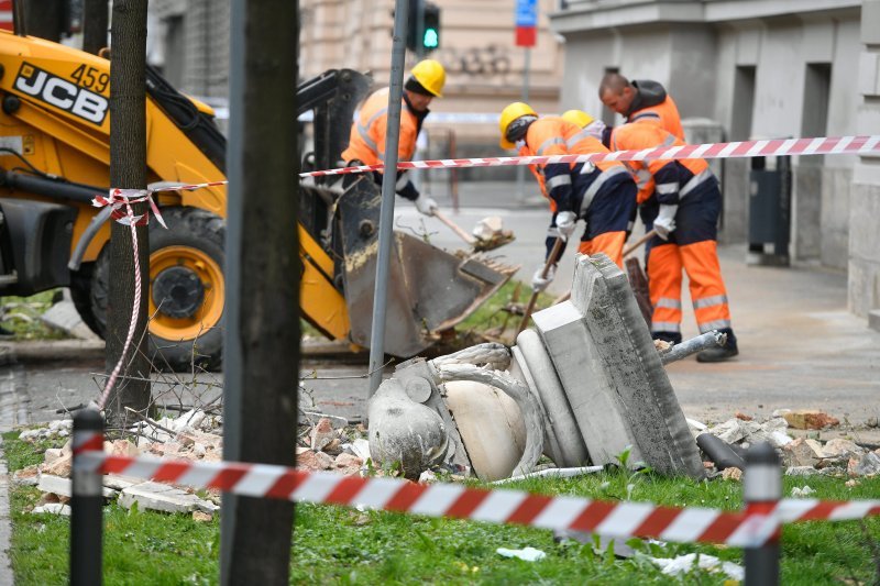 Zagreb - četvrti dan od razornog potresa