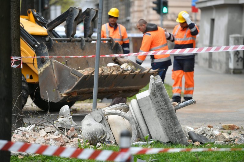 Zagreb - četvrti dan od razornog potresa