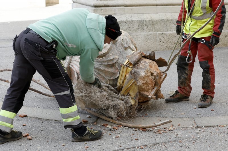 Ostatak križa s katedrale