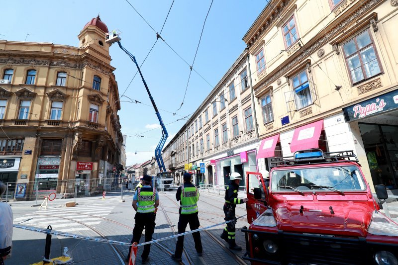 Križanje Frankopanske ulice i Ilice