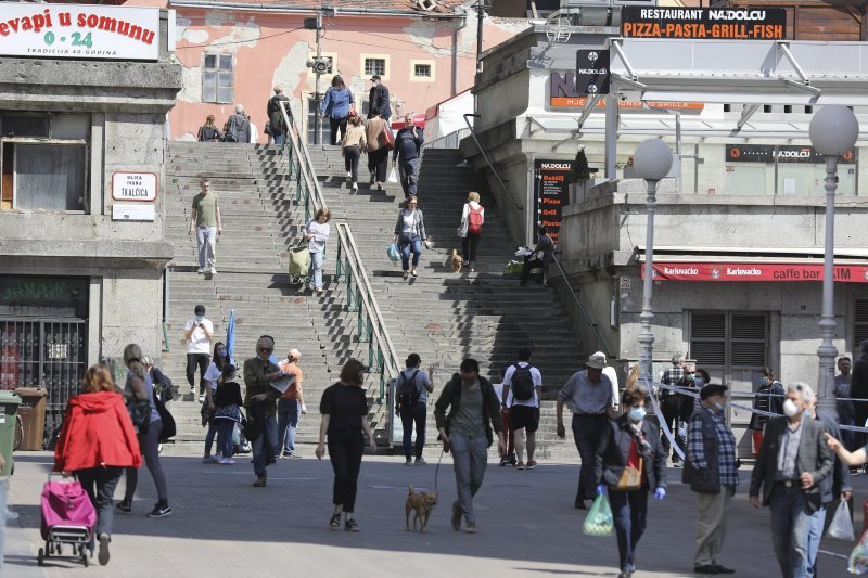 Zagreb: Nakon djelomičnog popuštanja sigurnosnih mjera grad živnuo