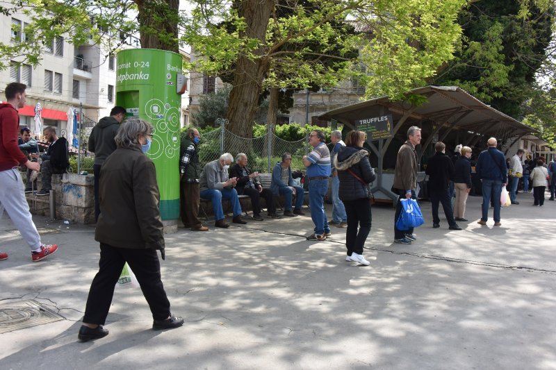 Pula: S najavom popuštanja mjera i građani su sve manje oprezni