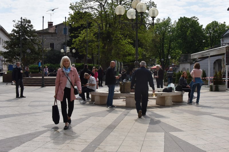 Pula: S najavom popuštanja mjera i građani su sve manje oprezni