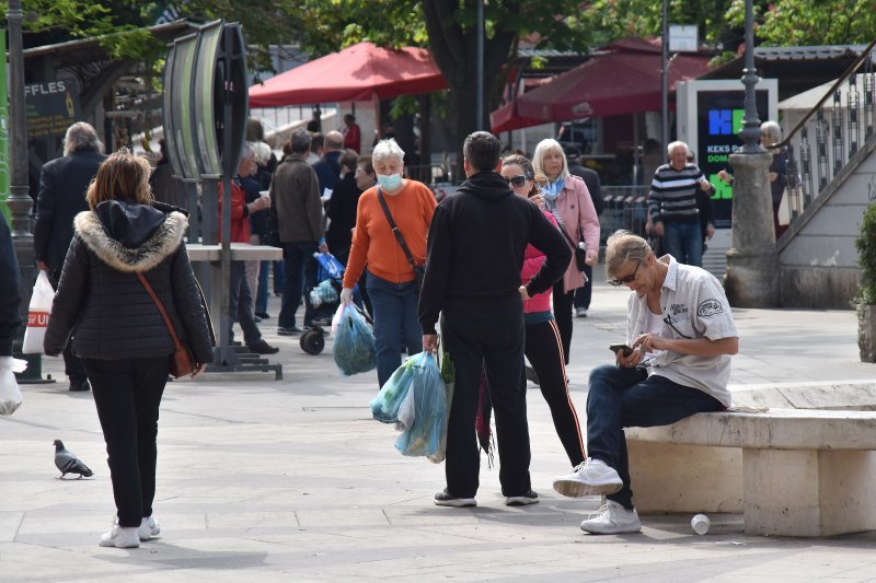 Pula: S najavom popuštanja mjera i građani su sve manje oprezni